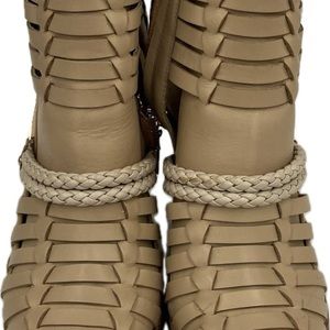 Women's Tan Braided Sandals- Ivy Kirzhner sz US 9